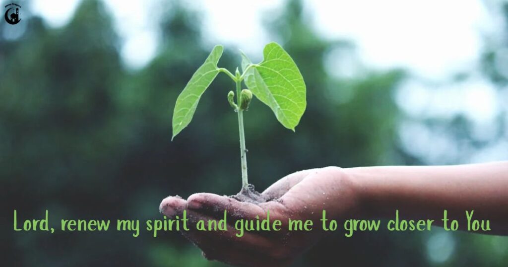 A Saturday Prayer for Spiritual Growth and Renewal