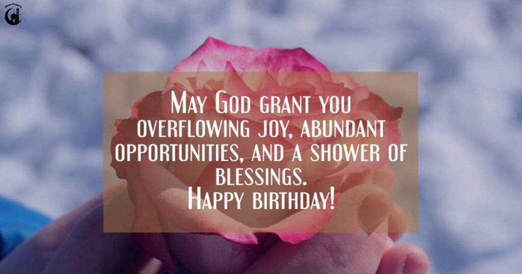 Birthday Blessings for Friends