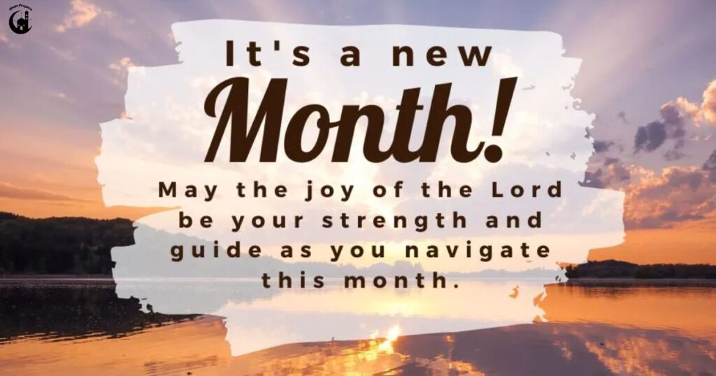 Happy New Month Prayer & Spiritual Blessings