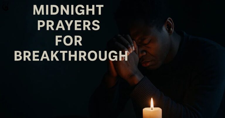 Midnight Prayers For Breakthrough