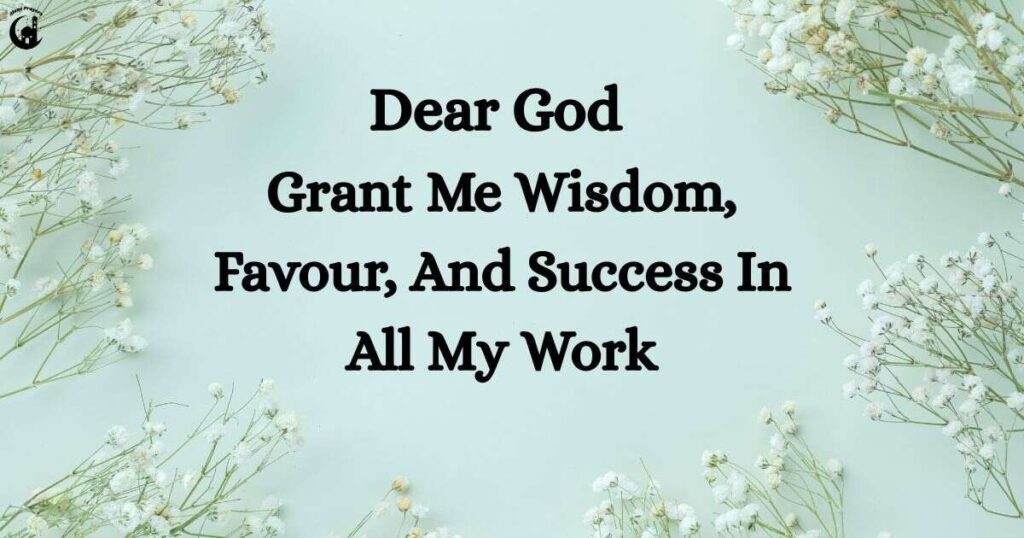 Prayers For Success At Work