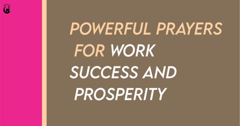 16 Prayers for Success and Prosperity – Open Doors to Abundance