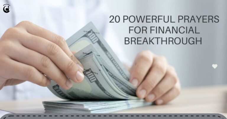 20 financial breakthrough verses