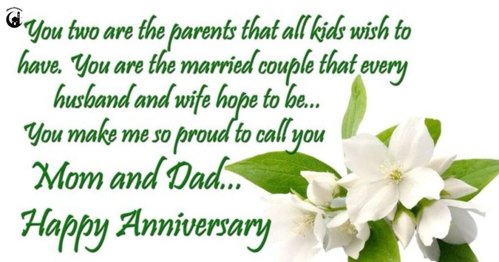 Anniversary Wishes for Mom and Dad
