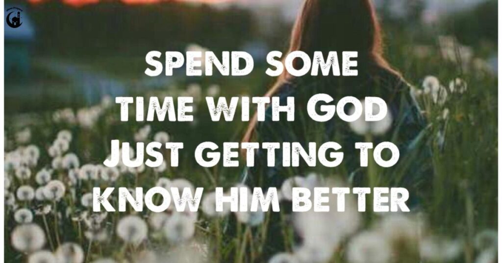 HOW to make time for God with a busy schedule