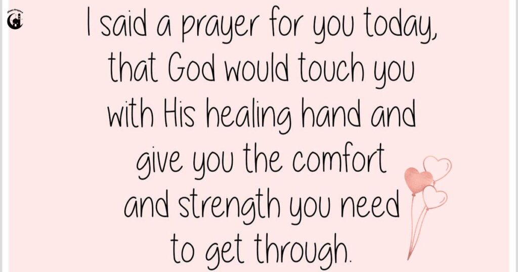 Prayer for a Sick Child
