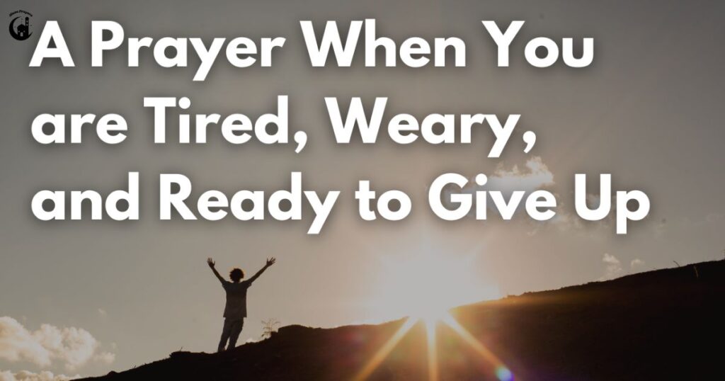 Prayer For When You Need A Miracle