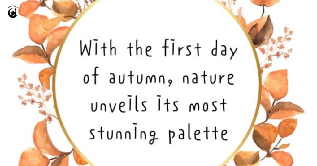 The Beauty of Autumn Prayer