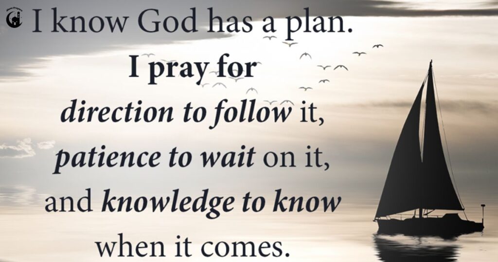 Trusting God's Plan for My Life