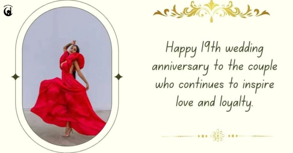 19th Wedding Anniversary Wishes