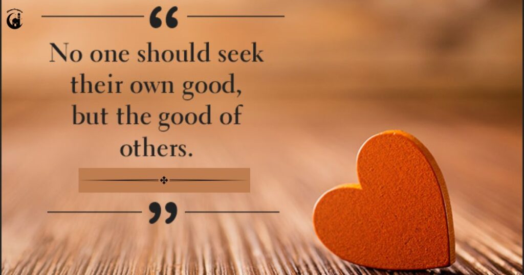 "Let all that you do be done in love." (1 Corinthians 16:14)