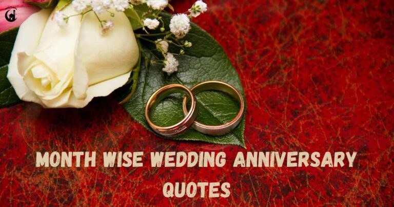 Month Wise Wedding Anniversary Quotes: Celebrating Love from 1st to 12th Month