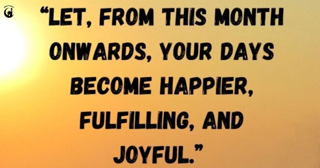 New Month Declarations for Accelerated Growth