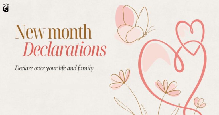 New Month Prophetic Declarations: Transform Your Life Through Faith-Filled Words