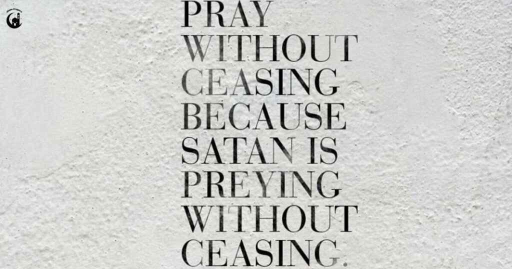 Prayer is a lifeline for our souls