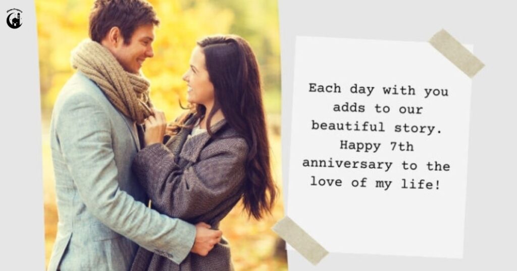 💖 Happy 7th Anniversary Wishes for Husband