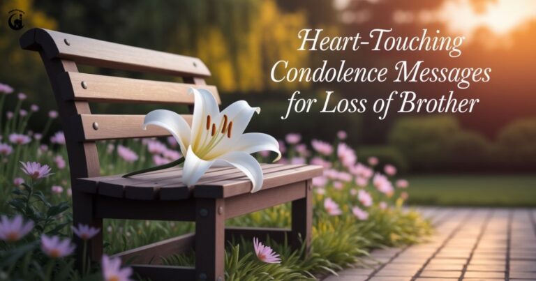 150+ Sympathy Messages For Loss Of Brother That Unveils The Pain In Your Heart