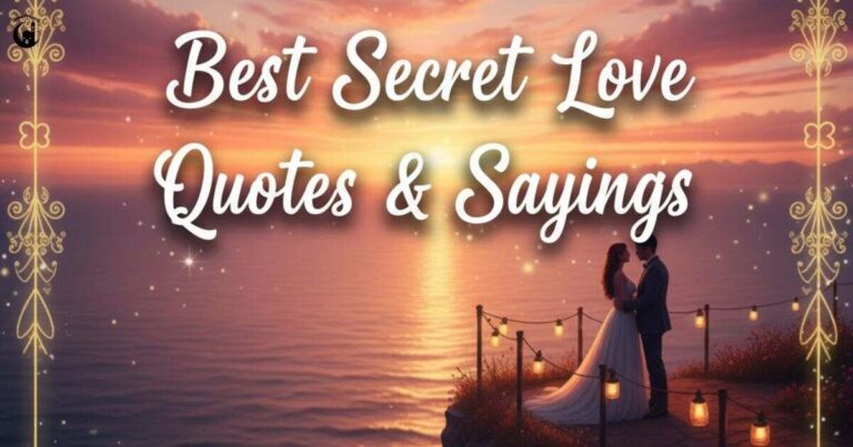 70+ Best Secret Love Quotes & Sayings