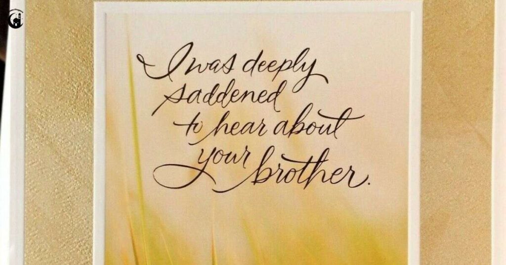 Sympathy Messages for Brother-in-Law Loss