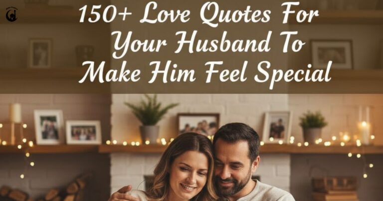 150+ Love Quotes For Your Husband To Make Him Feel Special